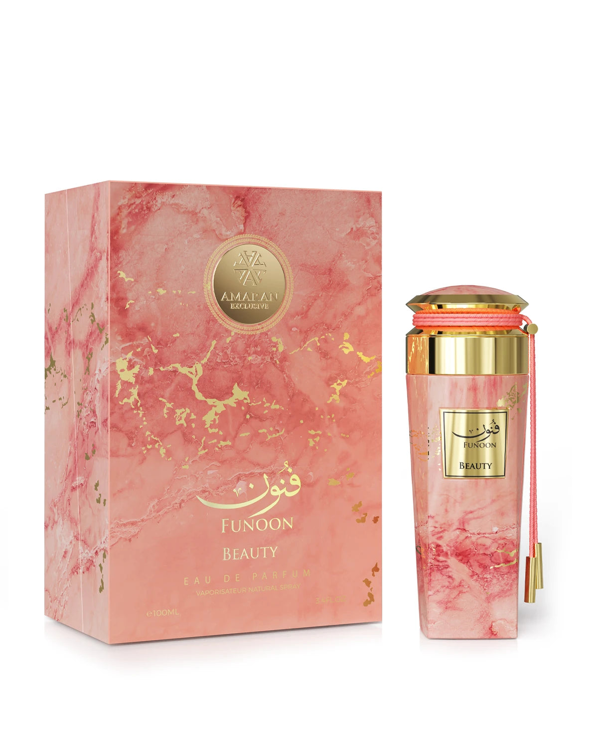 Amaran Funoon Beauty Eau de Parfum is a long-lasting perfume for women. A pour femme EDP made in Dubai, UAE