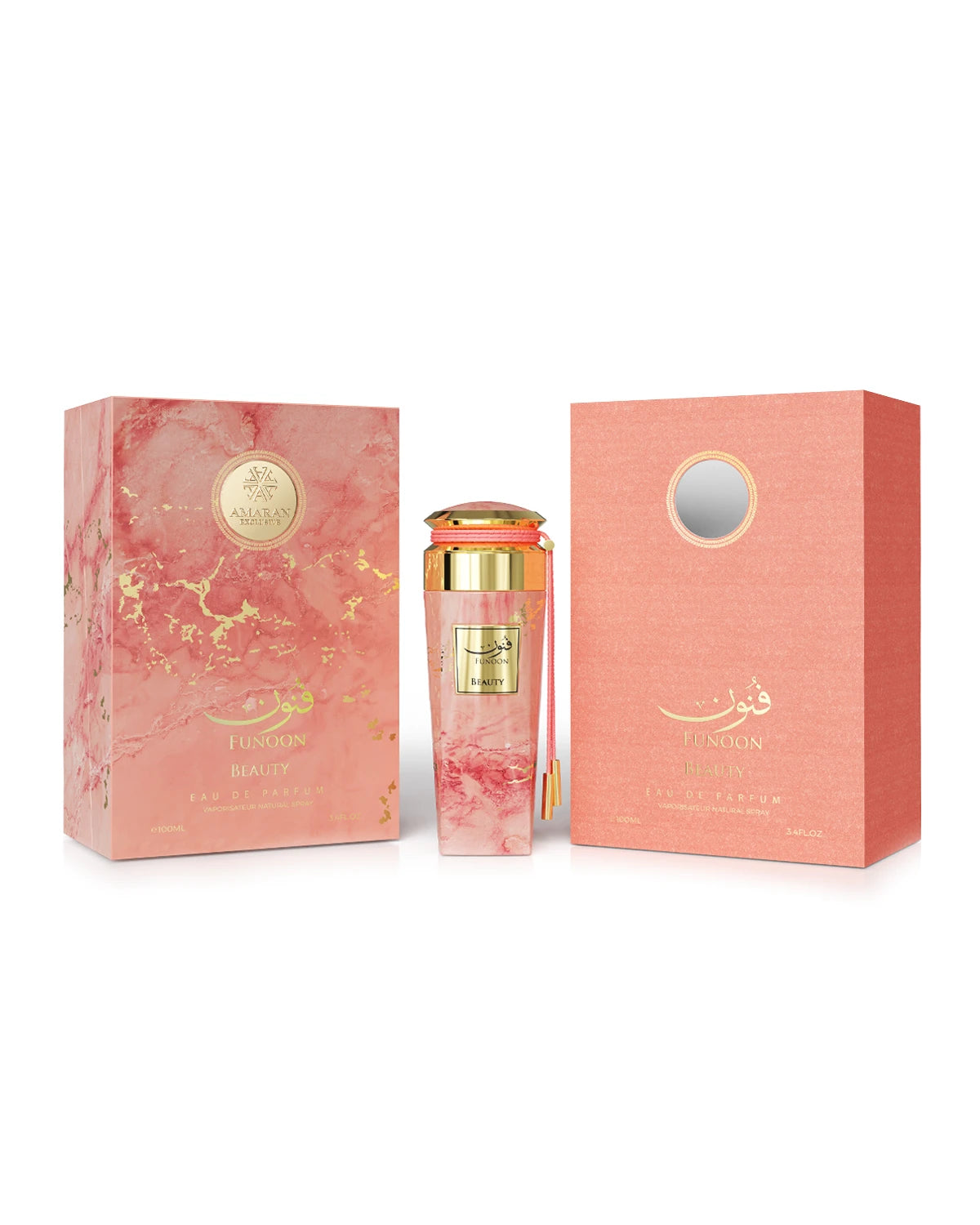Amaran Funoon Beauty Eau de Parfum is a long-lasting perfume for women. A pour femme EDP made in Dubai, UAE