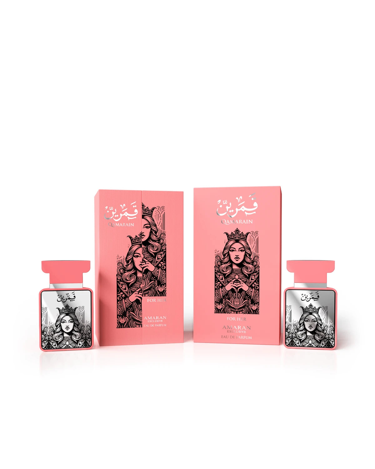Amaran Qamarain For Her Eau de Parfum is a long-lasting perfume for women. A pour femme EDP made in Dubai, UAE