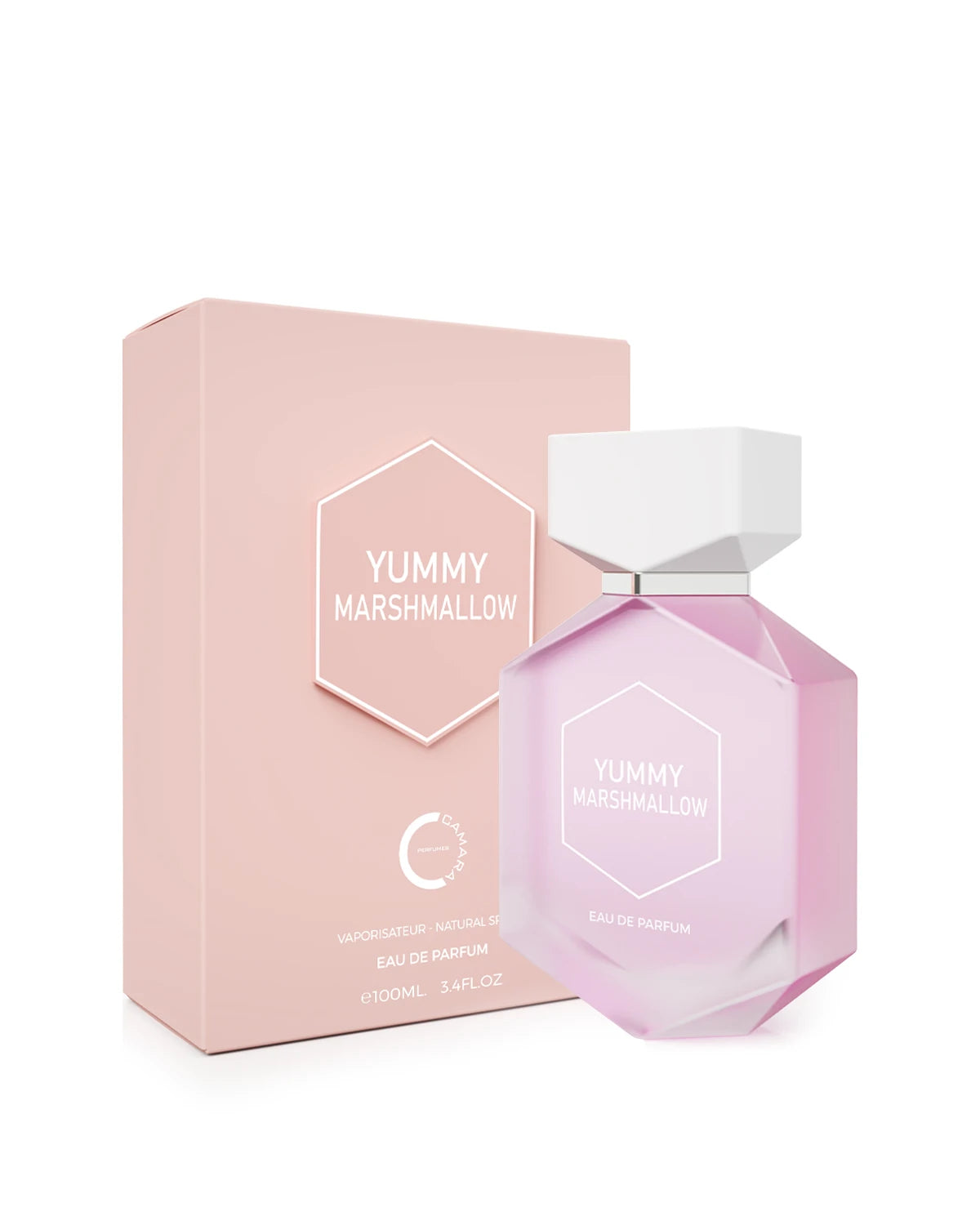 Camara Yummy Marshmallow Eau de Parfum for woman and men. A unisex perfume made in Dubai, UAE