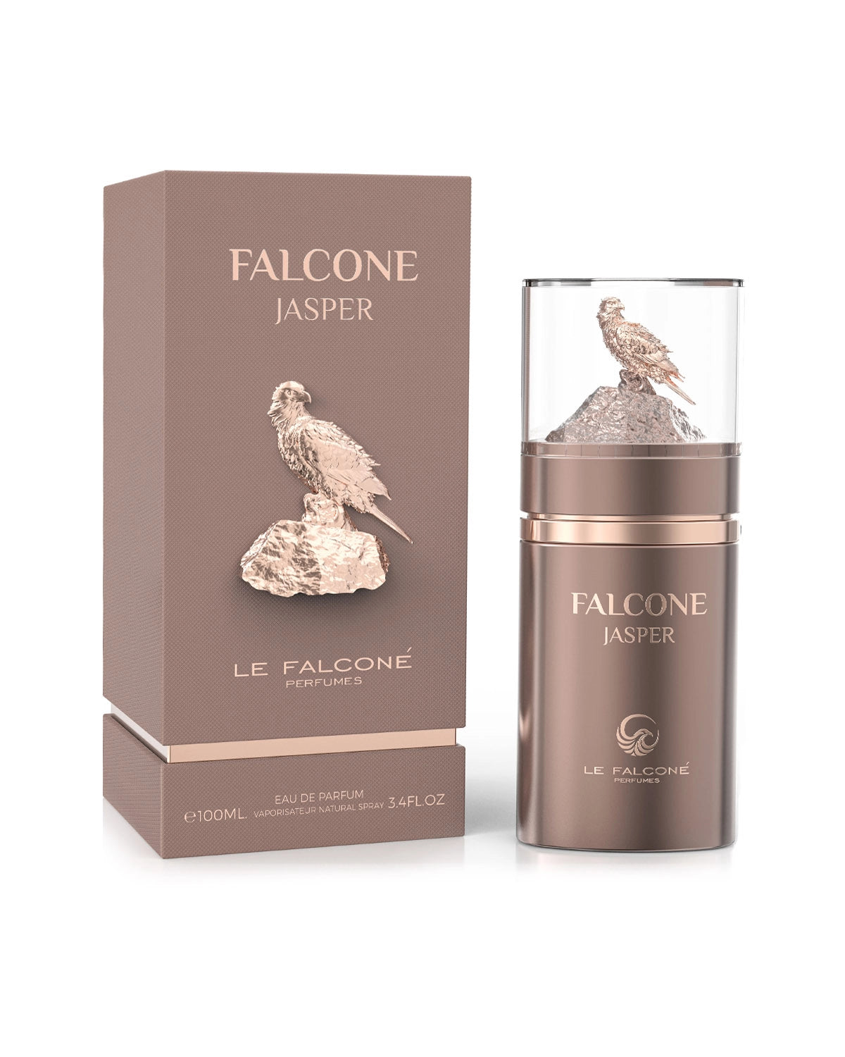 Le Falconé Falcone Jasper Eau de Parfum for woman and men. A unisex perfume made in Dubai, UAE