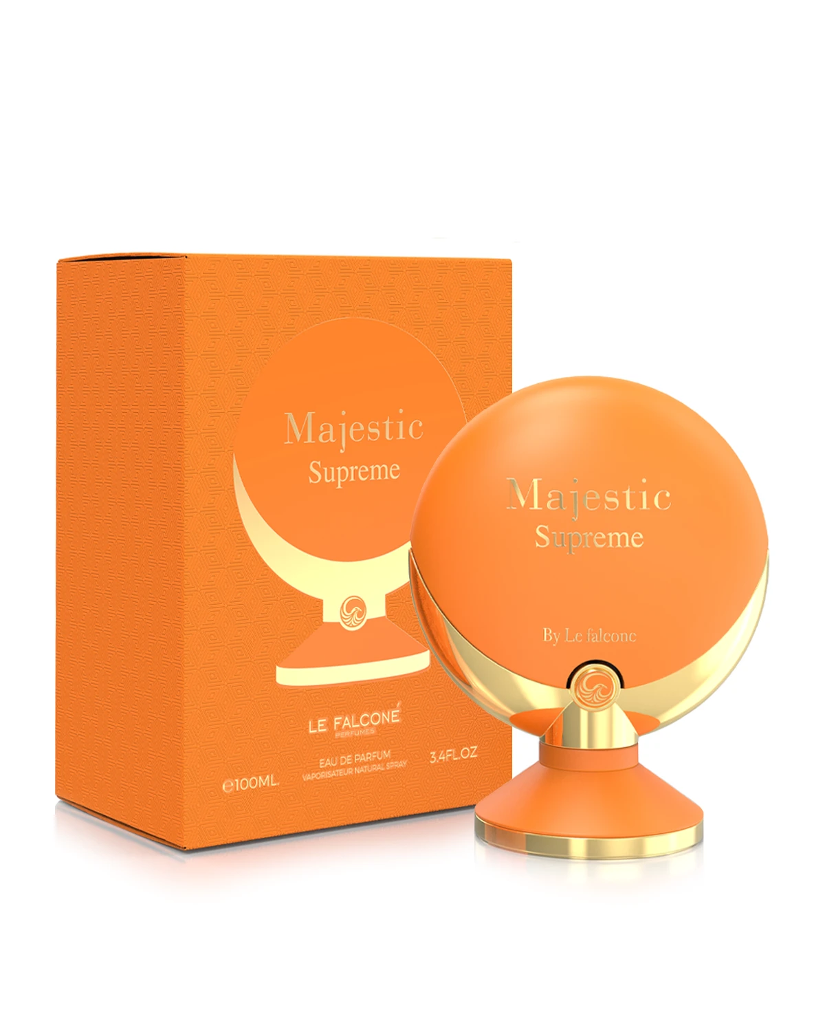 Le Falconé Majestic Supreme Eau de Parfum for woman and men. A unisex perfume made in Dubai, UAE