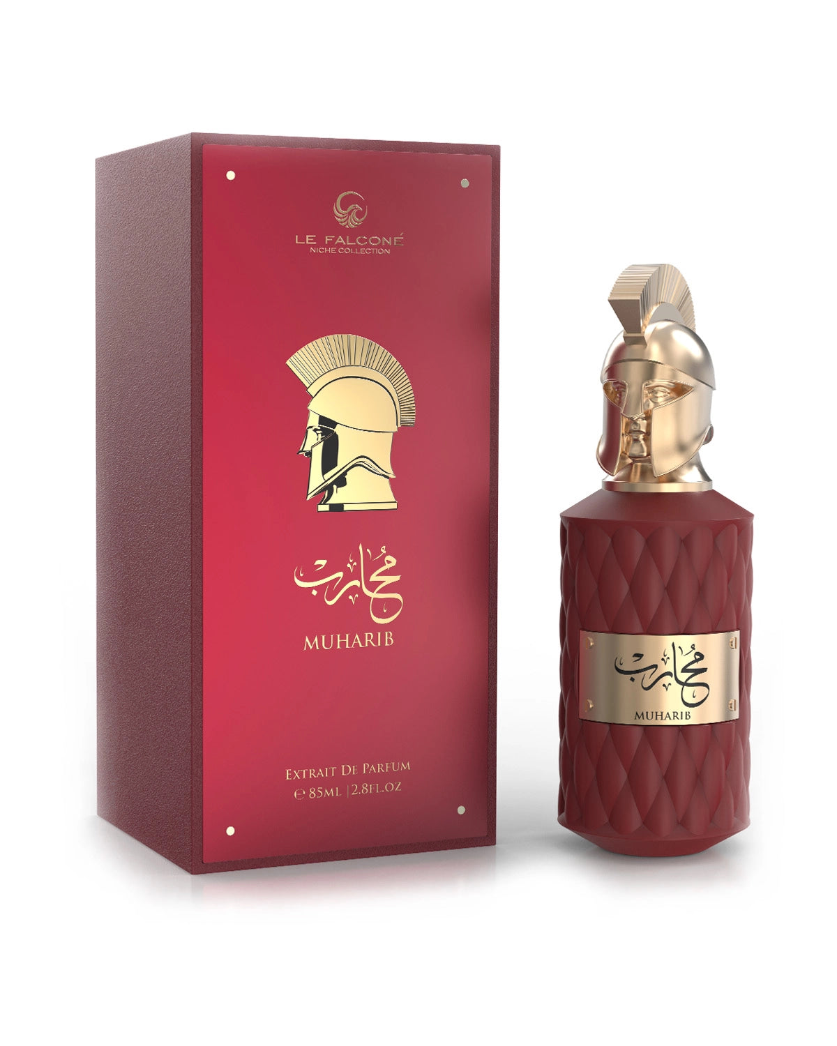 Le Falconé Niche Muharib Extrait de Parfum for woman and men. A unisex perfume made in Dubai, UAE