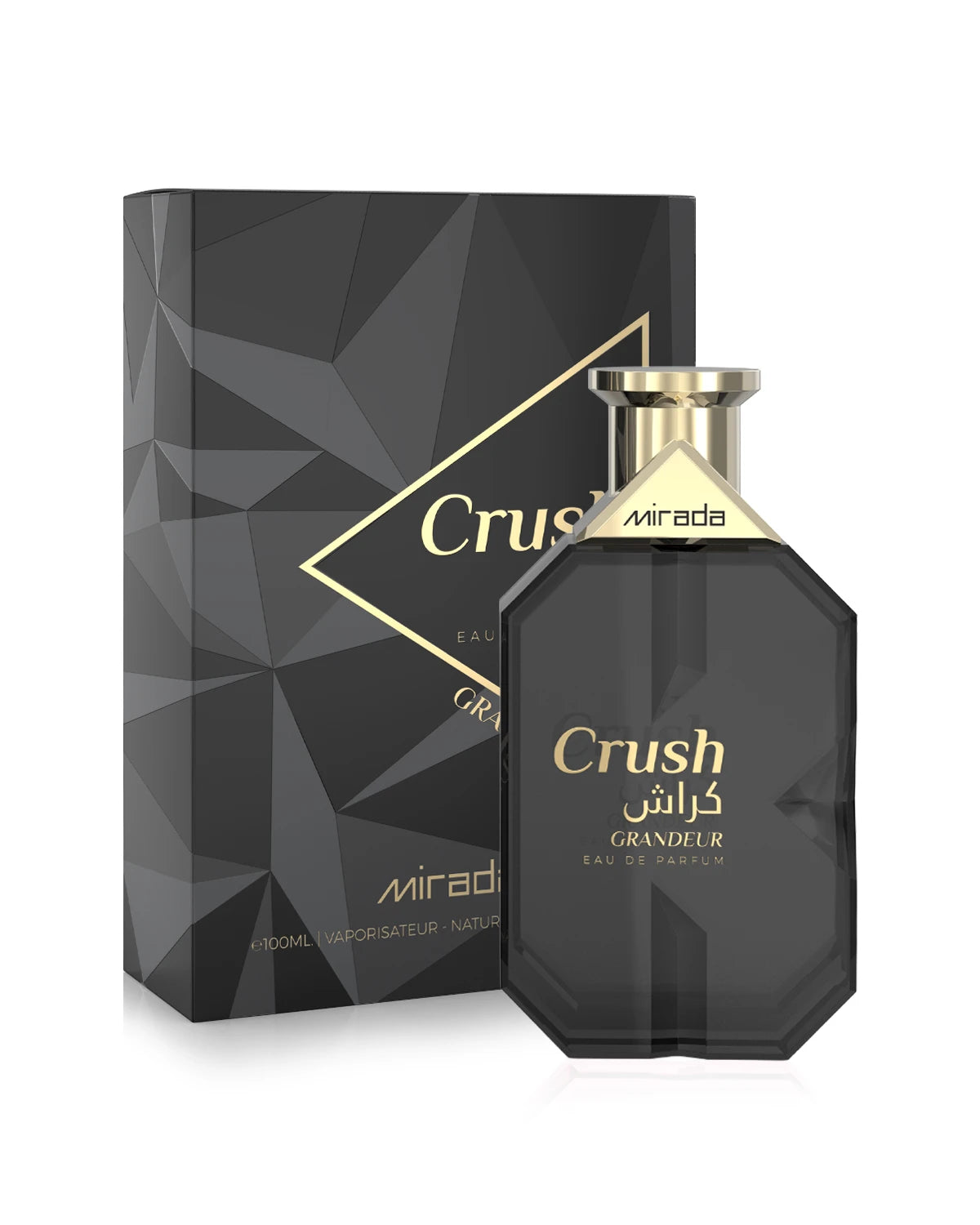 Mirada Crush Grandeur Eau de Parfum for women and men. A unisex perfume made in Dubai, UAE