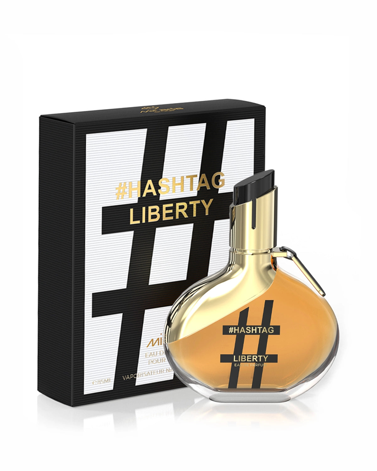 Mirada Hashtag Liberty Eau de Parfum is a long lasting perfume for women. A pour femme EDP made in Dubai, UAE