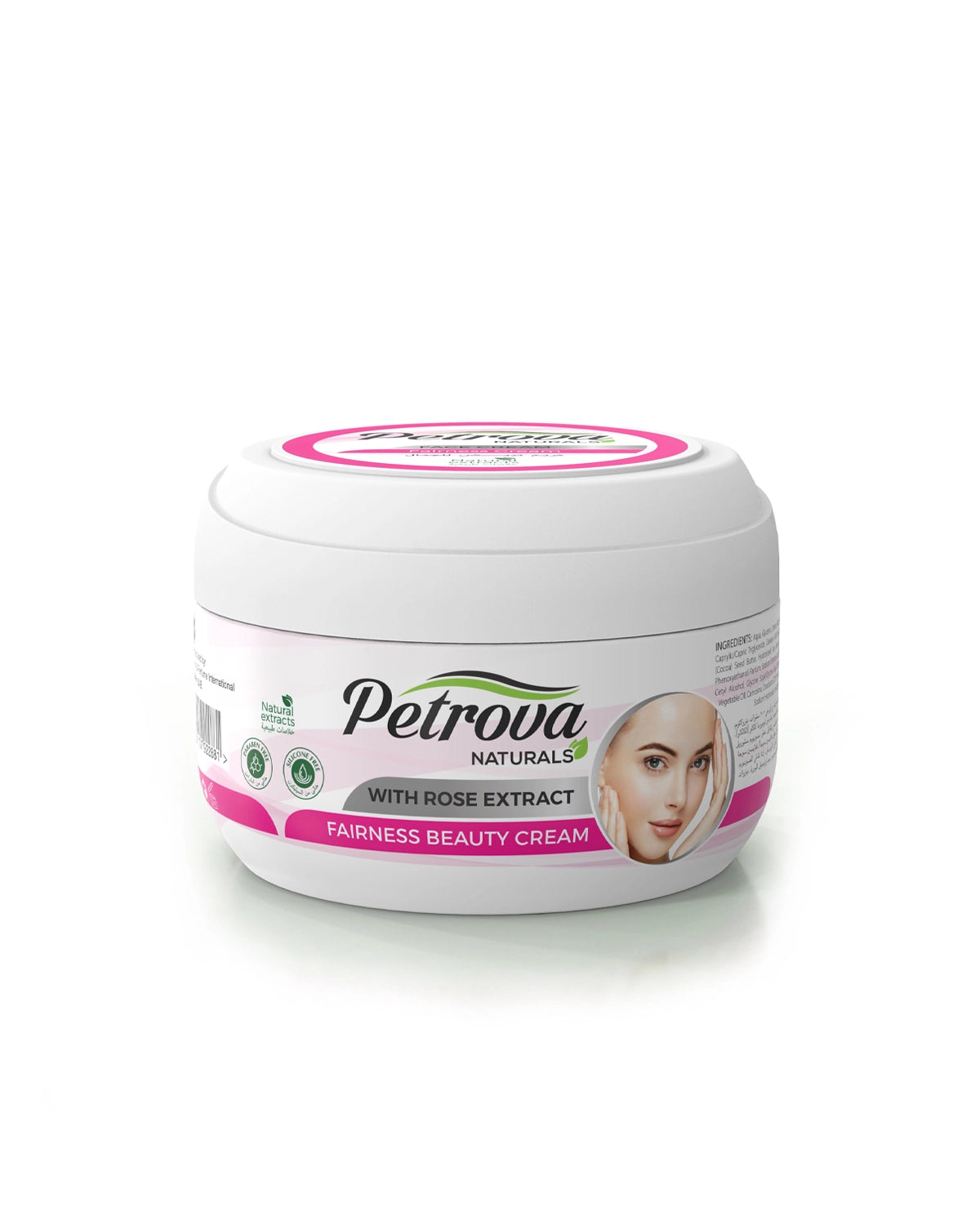 Petrova Fairness Beauty Cream for women and men. It gives fairness and even skin tone. Its skin-lightening formula reduces blemishes, dark spots, and dark circles. For all skin types, especially for people with dark skin, dry skin, and sensitive skin. Fair and Lovely Cream. Beauty cream for face. Beauty cream for oily skin. Best beauty cream. Made in Dubai, UAE.