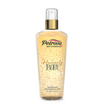 Petrova Heavenly Body Mist for women and men. A soft, long-lasting premium body fragrance crafted to leave you feeling gorgeous all day long. Bath and body works. Made in Dubai, UAE.