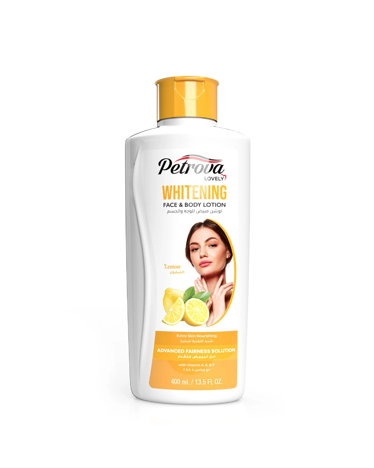 Petrova Lemon Whitening Face and Body Lotion for women and men. A skin-brightening body lotion infused with vitamin A, E & F. Whitening lotion for dry skin. Whitening lotion for body. Whitening lotion Body. Best whitening lotion. Best permanent skin. Whitening Body Lotion. Permanent skin Whitening Body Lotion. Whitening lotion for face.