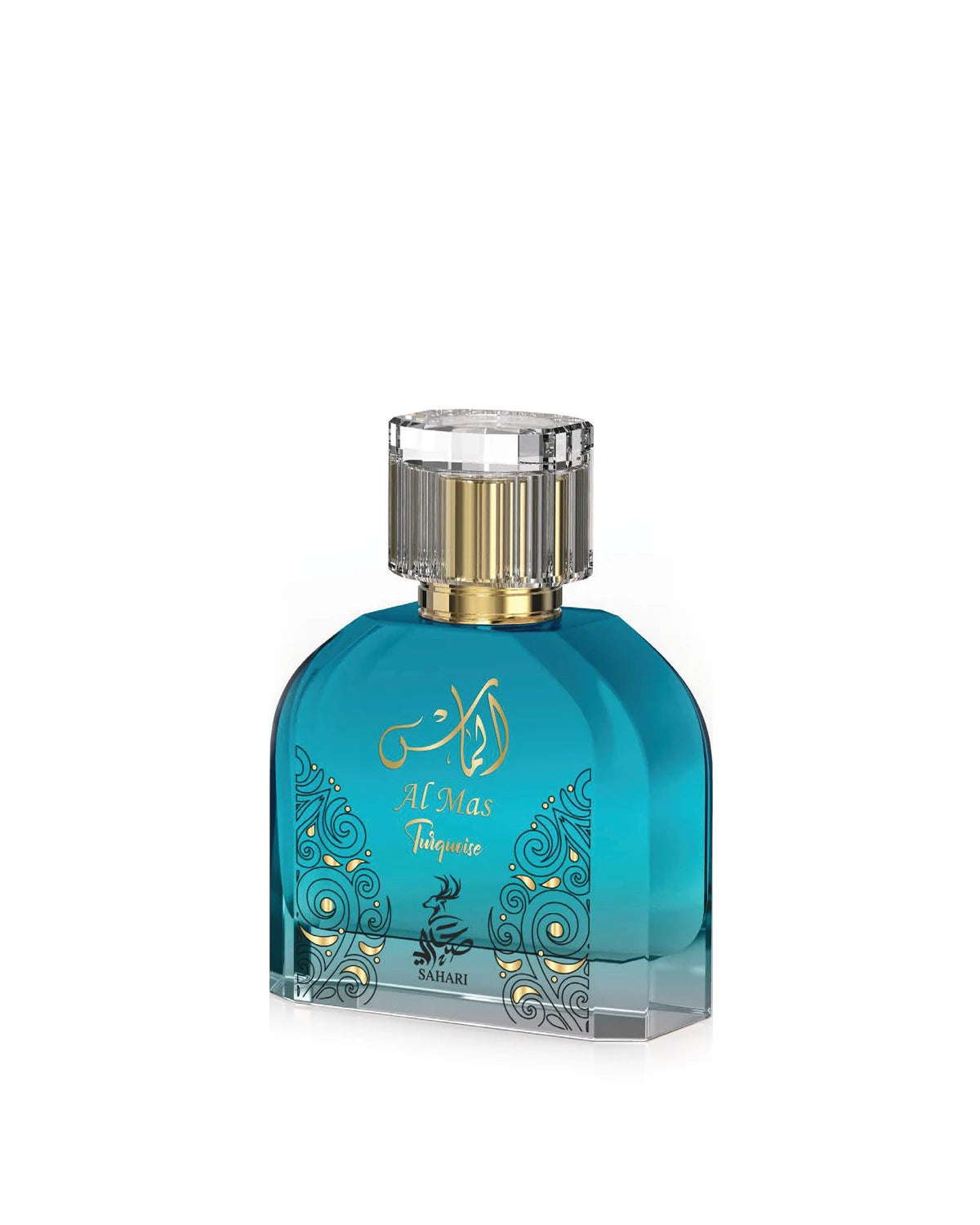Sahari Al Mas Turquoise Eau de Parfum for woman and men. A unisex perfume made in Dubai, UAE