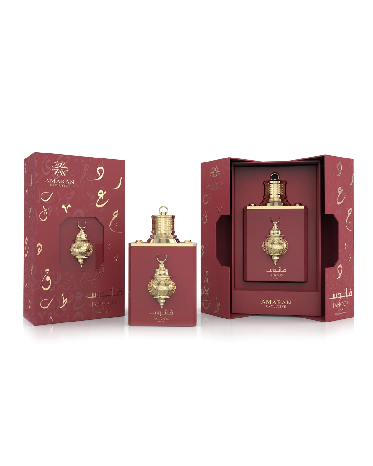 Amaran Fanoos Siraj Eau de Parfum for woman and men. A unisex perfume made in Dubai, UAE