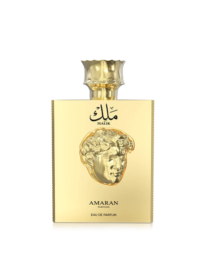 Amaran Kings & Queens Malik Eau de Parfum is a long-lasting perfume for men. A pour homme EDP made in Dubai, UAE