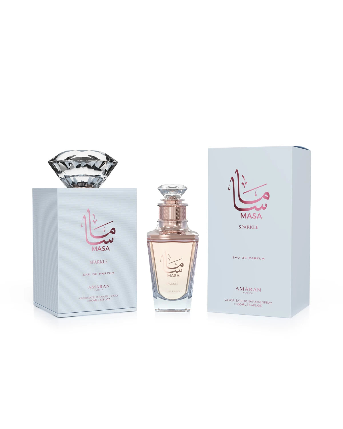 Amaran Masa Sparkle Eau de Parfum for woman and men. A unisex perfume made in Dubai, UAE