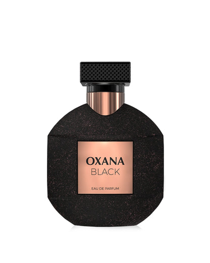 Amaran Oxana Black Eau de Parfum for woman and men. A unisex perfume made in Dubai, UAE