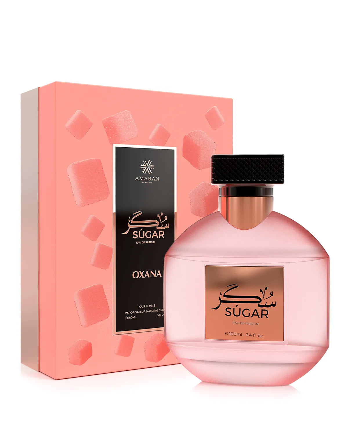 Amaran Oxana Súgar Eau de Parfum is a long-lasting perfume for women. A pour femme EDP made in Dubai, UAE