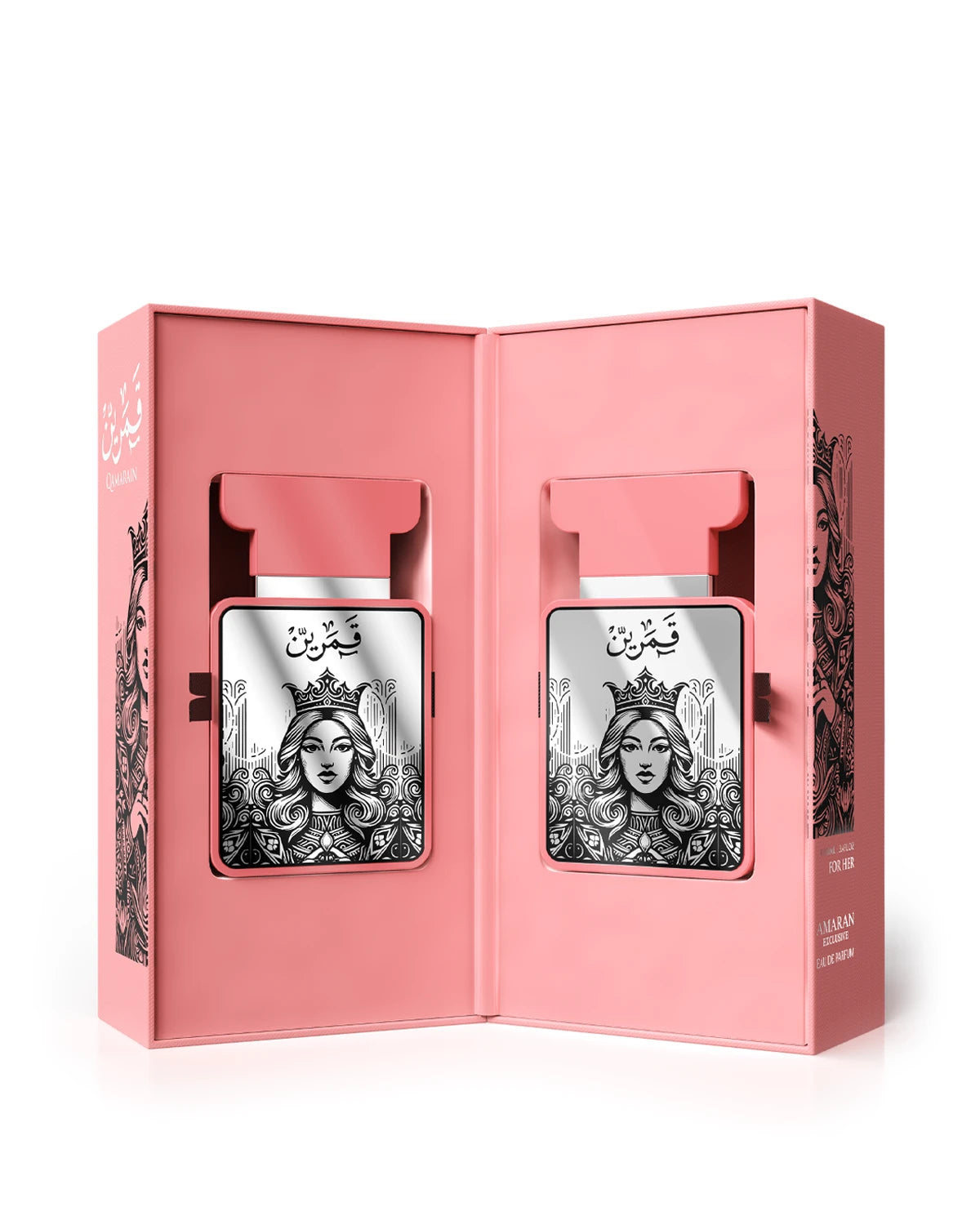 Amaran Qamarain For Her Eau de Parfum is a long-lasting perfume for women. A pour femme EDP made in Dubai, UAE