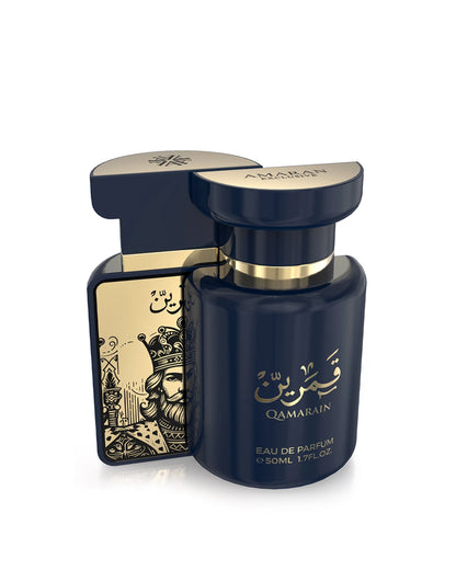 Amaran Qamarain For Him Eau de Parfum is a long-lasting perfume for men. A pour homme EDP made in Dubai, UAE