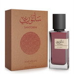 Amaran Santorini Eau de Parfum for woman and men. A unisex perfume made in Dubai, UAE