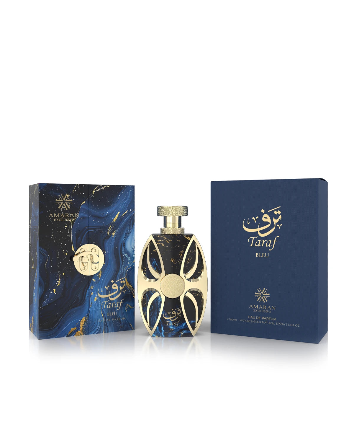 Amaran Taraf Bleu Eau de Parfum for women and men. A unisex perfume made in Dubai, UAE
