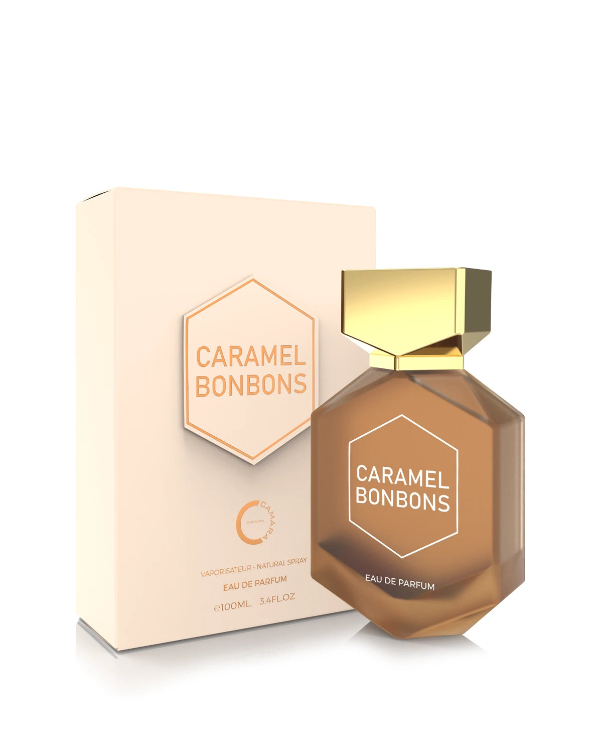 Camara Caramel Bonbons Eau de Parfum for woman and men. A unisex perfume made in Dubai, UAE