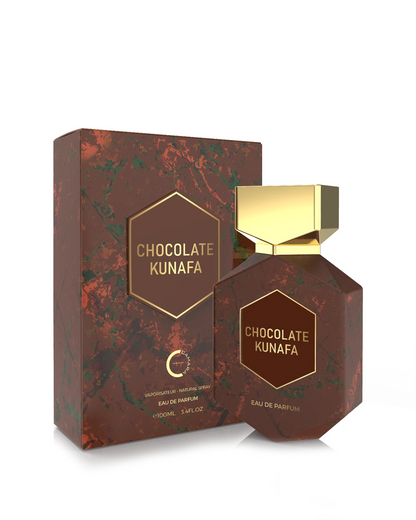 Camara Chocolate Kunafa Eau de Parfum for woman and men. A unisex perfume made in Dubai, UAE