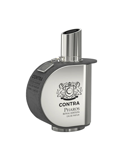 Camara Contra Pharos Royal Edition Eau de Parfum is a long lasting perfume for men. A pour homme EDP made in Dubai, UAE