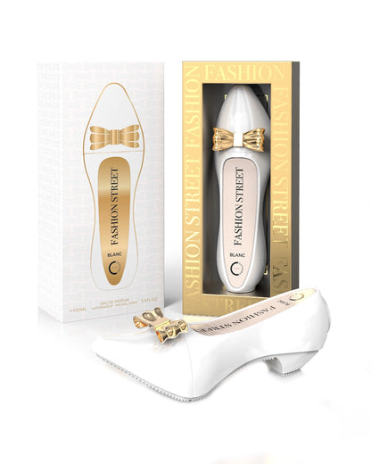 Camara Fashion Street Blanc Eau de Parfum is a long lasting perfume for women. A pour femme EDP made in Dubai, UAE