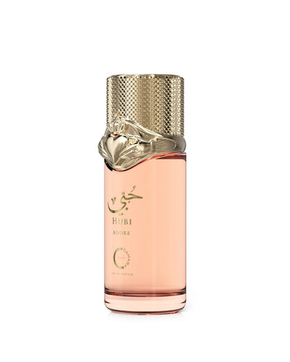 Camara Hubi Adore Eau de Parfum is a long-lasting perfume for women. A pour femme EDP made in Dubai, UAE