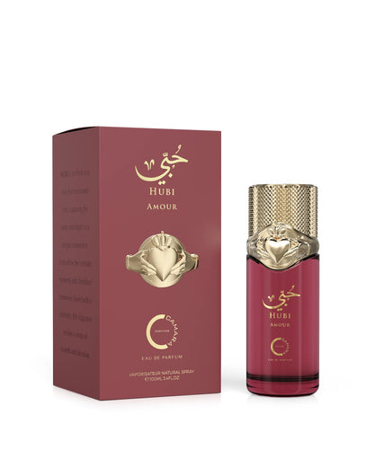 Camara Hubi Amour Eau de Parfum for woman and men. A unisex perfume made in Dubai, UAE