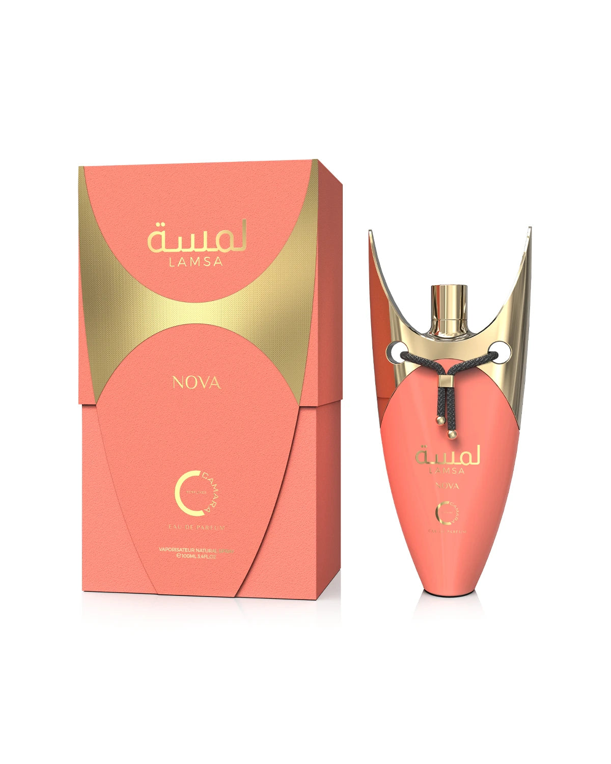 Camara Lamsa Nova Eau de Parfum is a long-lasting perfume for women. A pour femme EDP made in Dubai, UAE