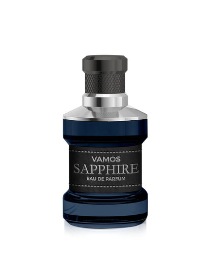 Camara Vamos Sapphire Eau de Parfum is a long lasting perfume for men. A pour homme EDP made in Dubai, UAE