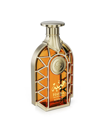 Le Falcone Niche Hayba Royalty Eau de Parfum is a long-lasting perfume for men. A pour homme EDP made in Dubai, UAE