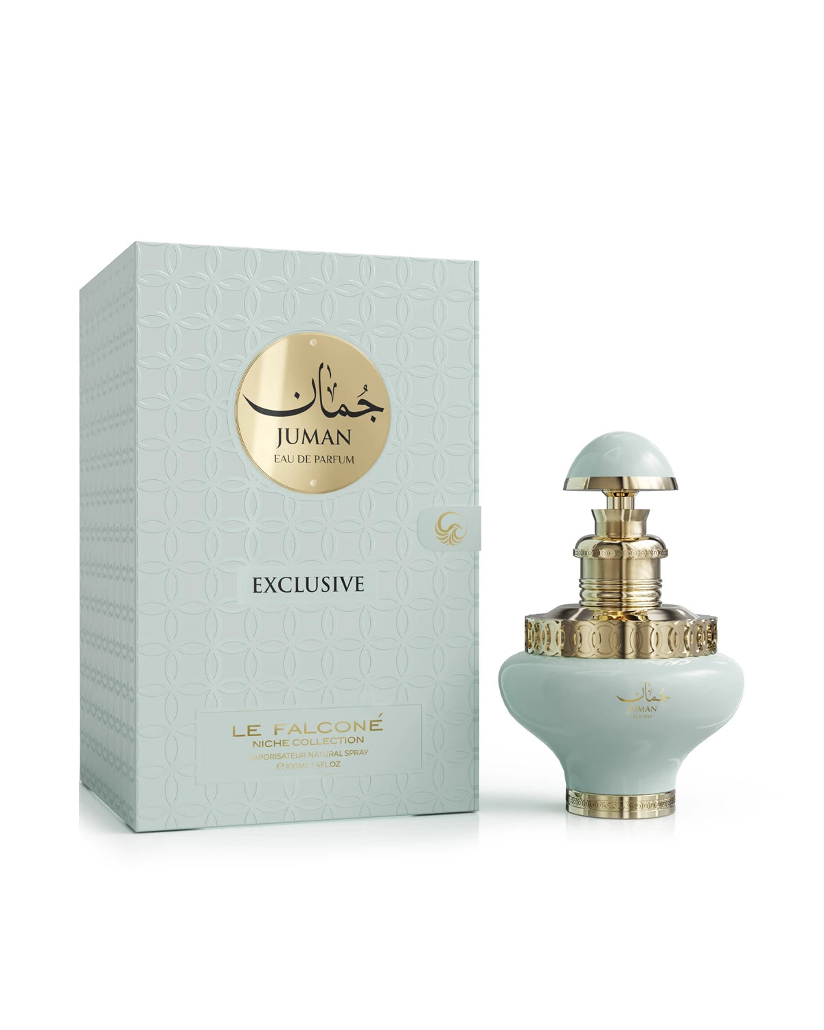 Le Falcone Niche Juman Exclusive Eau de Parfum is a long-lasting perfume for women. A pour femme EDP made in Dubai, UAE