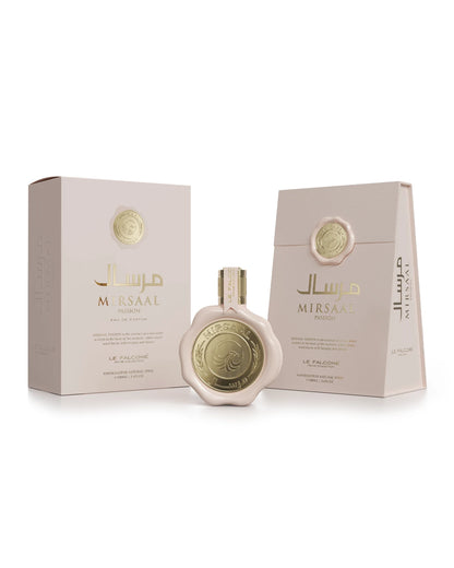 Le Falcone Niche Mirsaal Passion Eau de Parfum for woman and men. A unisex perfume made in Dubai, UAE