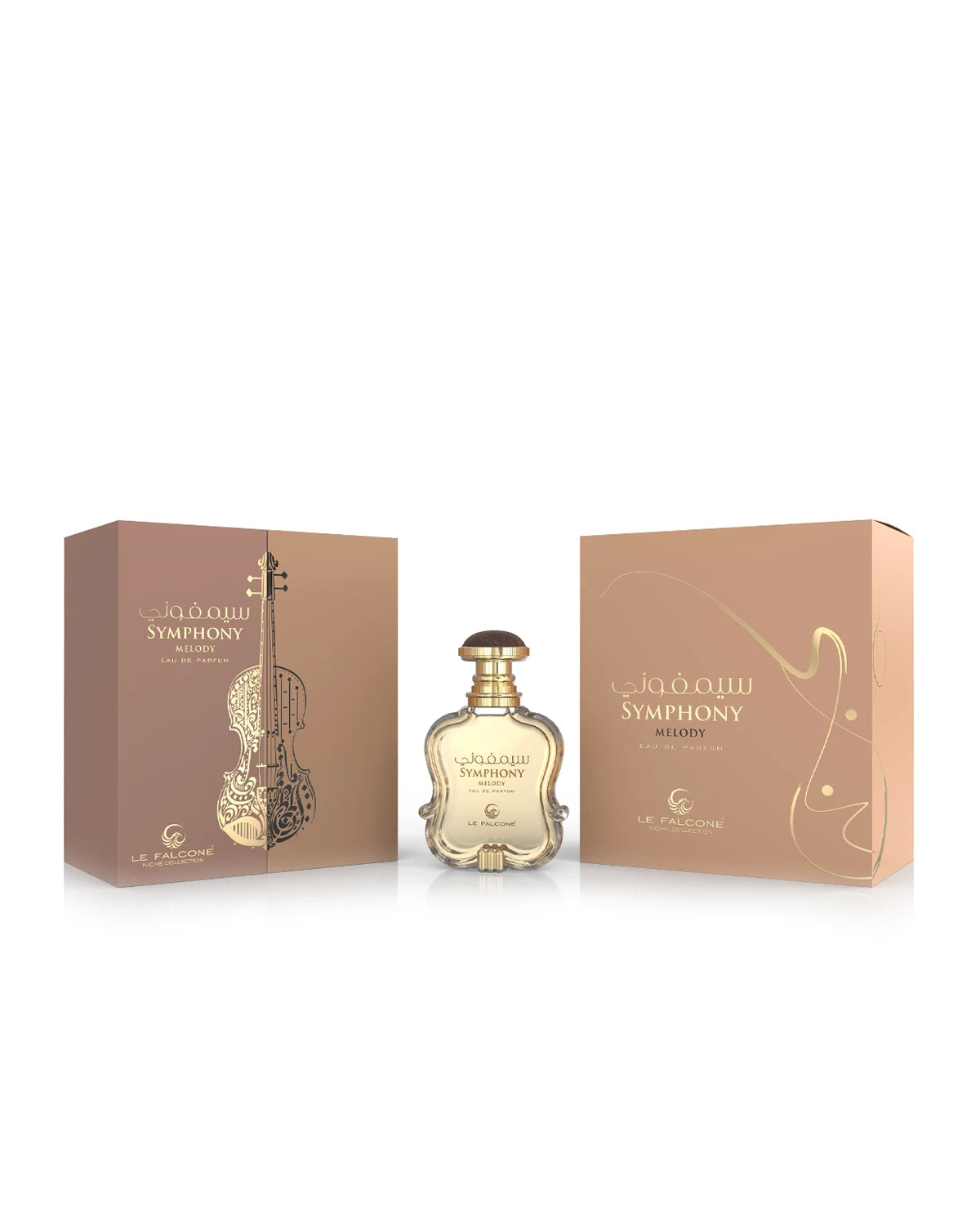 Le Falcone Niche Symphony Melody Eau de Parfum for woman and men. A unisex perfume made in Dubai, UAE