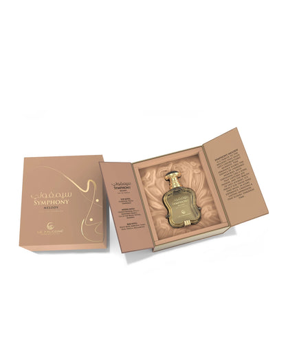 Le Falcone Niche Symphony Melody Eau de Parfum for woman and men. A unisex perfume made in Dubai, UAE