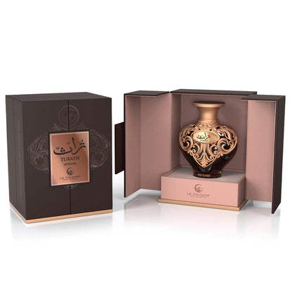 Le Falconé Niche Turath Intense Extrait de Parfum for woman and men. A unisex perfume made in Dubai, UAE