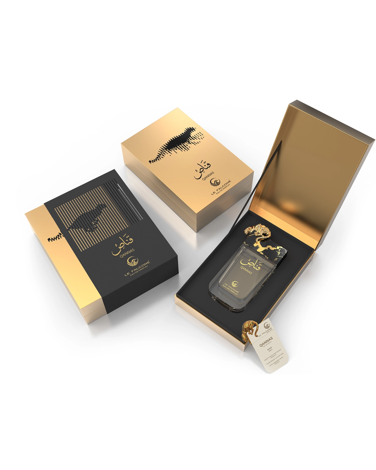 Le Falcone Qannas Eau de Parfum is a long-lasting perfume for men. A pour homme EDP made in Dubai, UAE
