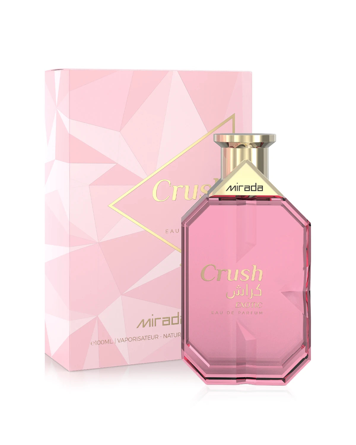 Mirada Crush Exotic Eau de Parfum is a long-lasting perfume for women. A pour femme EDP made in Dubai, UAE