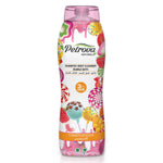 Petrova Candylicious 3in1 Shampoo, Body Cleanser & Bubble Bath is silicon free and infused with natural extracts, that gently cleanse both your body & hair while leaving them soft, moisturized and beautifully scented. In addition, it’s bubble bath function helps in transforming an ordinary bath into a relaxing spa. Bubble bath soap. Bubble Bath liquid. Body wash Dubai. Shower gel UAE. Best shampoo. Shampoo in Dubai. Hair shampoo. Shampoo for hair loss. Made in Dubai, UAE.