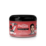 Petrova Extra Strong Hold Hair Styling Gel for men and woman. Infused with natural extracts and paraben free formula. Extra strong hold hair setting gel for fresh look. For people with thick hair. Long-lasting hair gel. Best hair gel for extra strong hold. Made in Dubai, UAE.