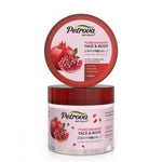 Petrova Pomegranate Face & Body Soothing Gel for men and women. Enriched with Pomegranate and natural extracts. It effectively soothes and refreshes the face and body making the skin fresh and supple all day long. Best soothing gel. Made for people with dry, irritated, and sun exposed skin. Made in Dubai, UAE.