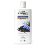 Petrova Restore & Strengthen Shampoo for men and women. Infused with natural extracts and benefits of Black seed to help mend split ends. It revives and restores the look of your hair and preserves elasticity. For people with dull and frizzy hair. Best Shampoo in Dubai. Made in Dubai, UAE.