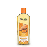 Petrova Turmeric Hair Oil for women and men. Infused with natural extracts, benefits of turmeric, essential oils, and vitamin E. It promotes natural hair growth and boosts hair follicles. For people with dry and itchy scalps. Hair oil for brittle hair. Hair Oil growth. Cosmo hair oil. Made in Dubai, UAE.