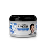 Petrova Wet Look Hair Styling Gel for men and woman. Infused with natural extracts and is made with a paraben free formula. Medium hold hair gel for wet look. For people with messy and dry hair. For curly and frizzy hair. Best hair gel for men. Made in Dubai, UAE.