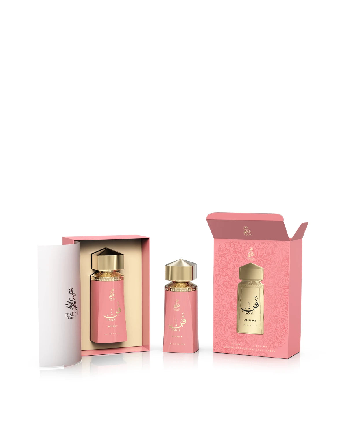 Sahari Fann Abstract Eau de Parfum for woman and men. A unisex perfume made in Dubai, UAE