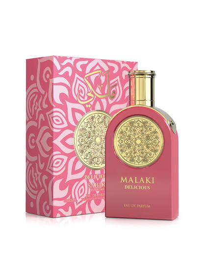  Sahari Malaki Delicious Eau de Parfum is a long-lasting perfume for women. A pour femme EDP made in Dubai, UAE