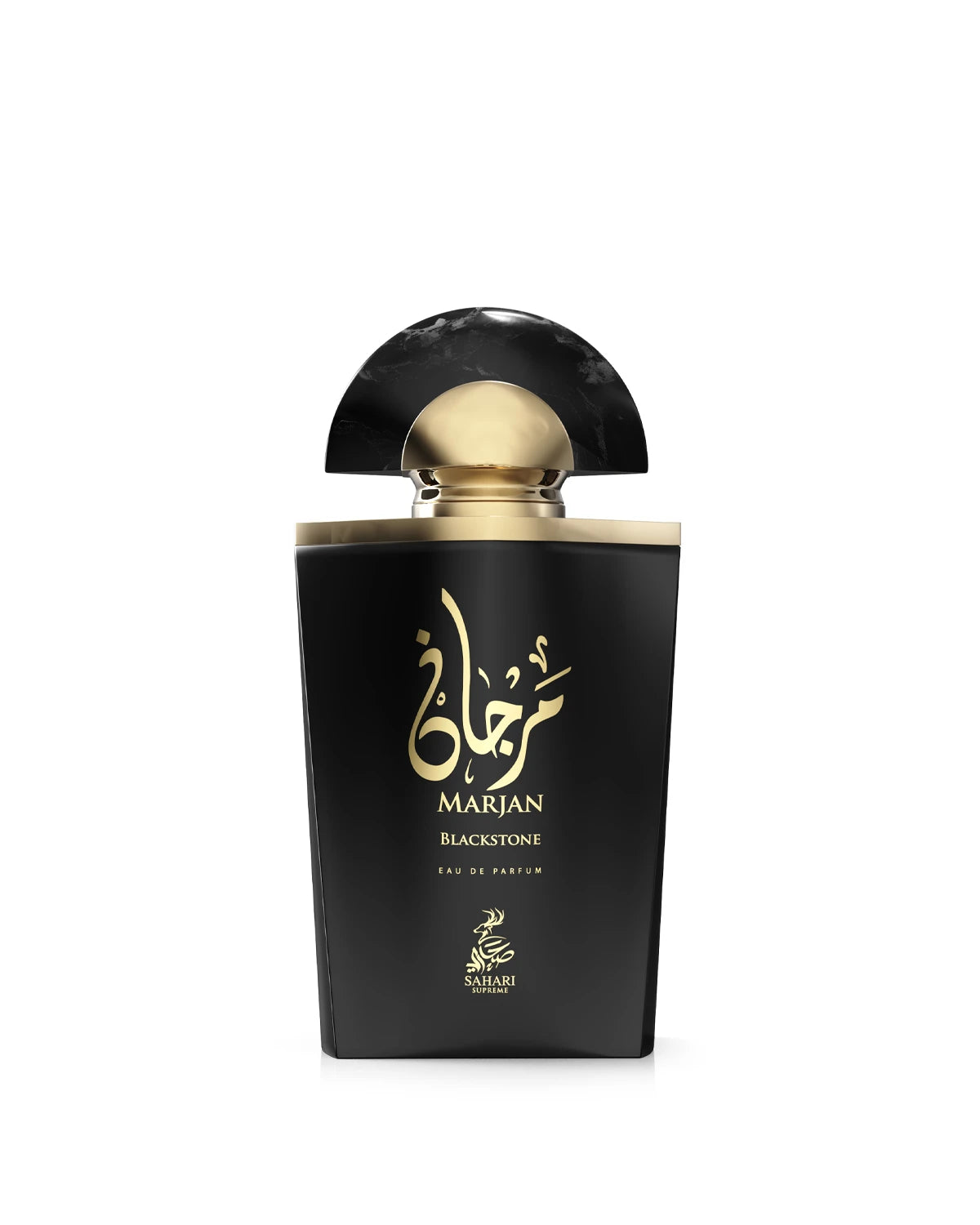 Sahari Marjan Blackstone Eau de Parfum is a long-lasting perfume for men. A pour homme EDP made in Dubai, UAE
