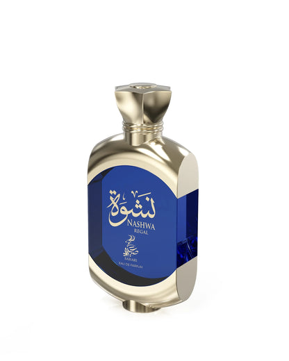 Sahari Nashwa Regal Eau de Parfum is a long-lasting perfume for men. A pour homme EDP made in Dubai, UAE
