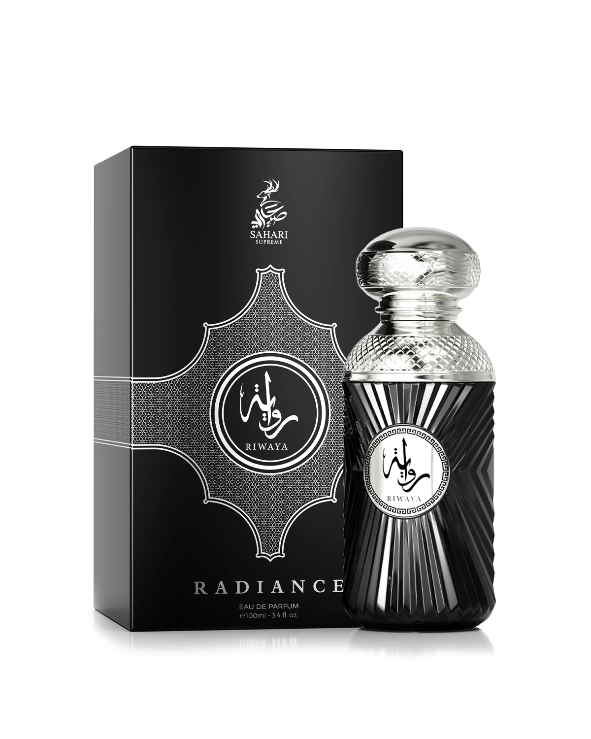 Sahari Riwaya Radiance Eau de Parfum for woman and men. A unisex perfume made in Dubai, UAE