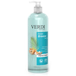 Verdi Ocean Breeze Hand Wash Liquid for women and men. Infused with vitamin B5, vitamin E, and skin moisturizers. Enriched with the rejuvenating power of sea minerals. Designed to clean your hands effectively. For people with dry and sensitive skin. Made in Dubai, UAE.